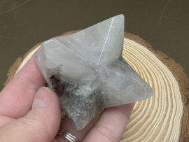 Bergkristal met insluitingen merkaba