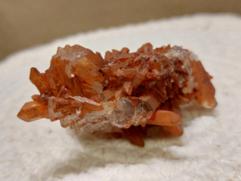 Tangarine kwarts cluster
