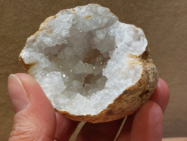 Bergkristal geode set