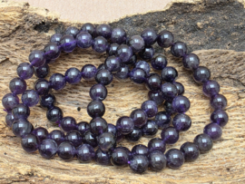 Amethist armband 8 mm