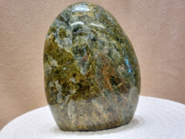 Groene opaal sculptuur