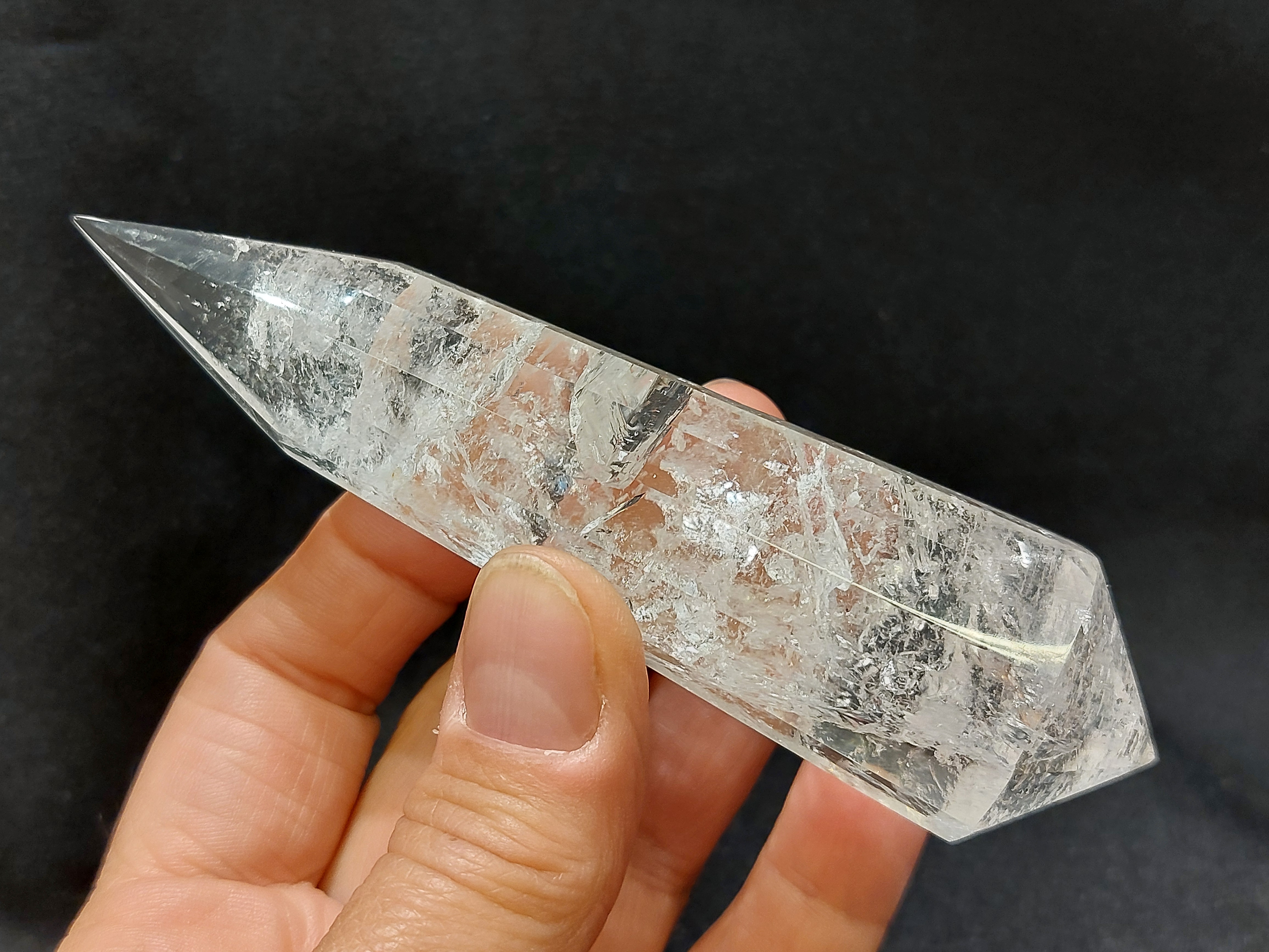 Bergkristal vogel phi kristal uit Brazilie