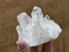 Bergkristal cluster