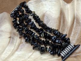 Goudobsidiaan horlogeband voor iwatch 42mm
