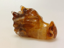 Golden healer of limoniet kwarts draakje
