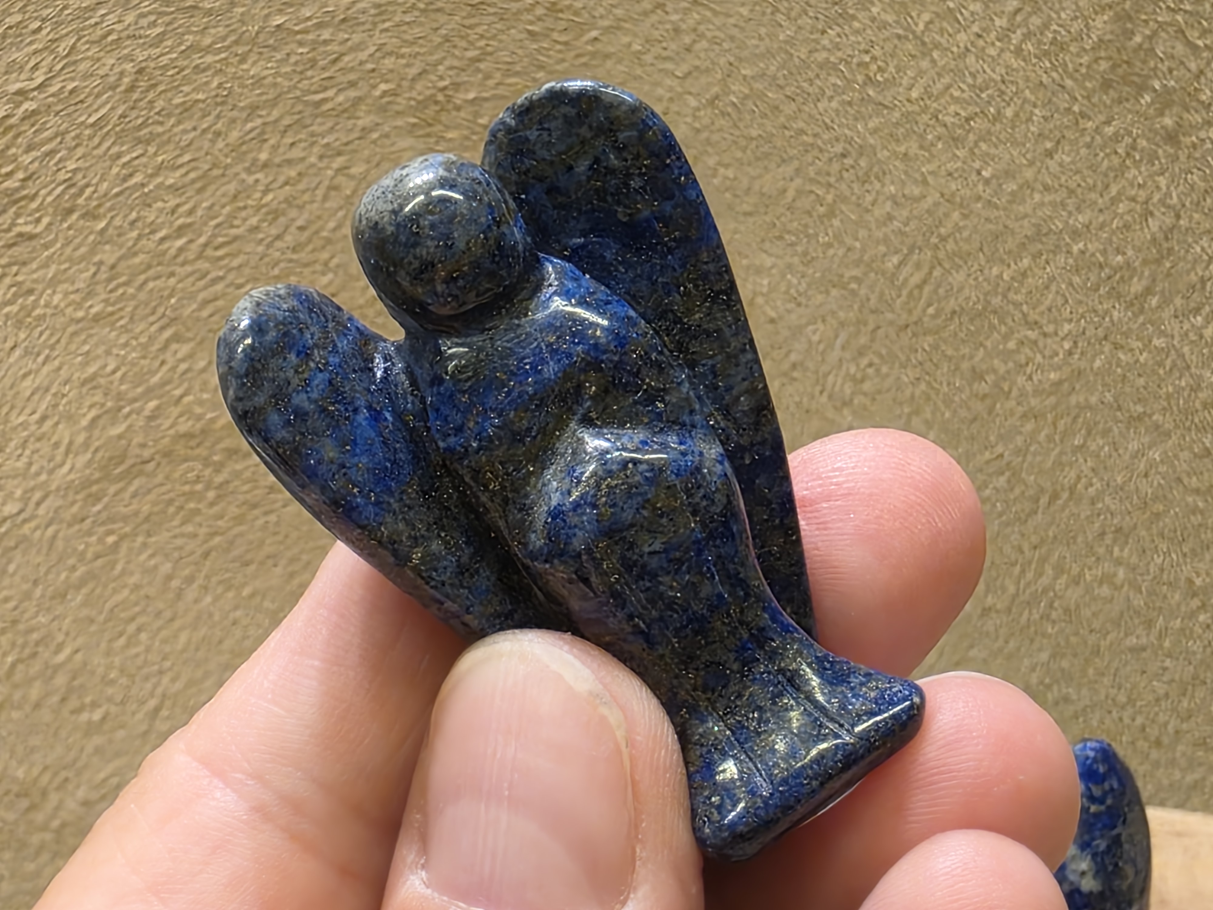 Lapis lazuli engel