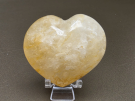 Golden healer of limoniet kwarts hart