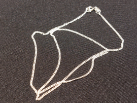 Zilveren ketting 40 cm