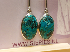 Malacolla oorbellen in zilver