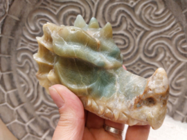 Blue carribean calciet draak
