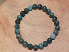 Smaragd kogelarmband 7.5-8mm