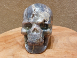 Druif agaat of grape agaat human skull