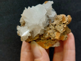 Mapimi of mouse ear calciet cluster, Mexico
