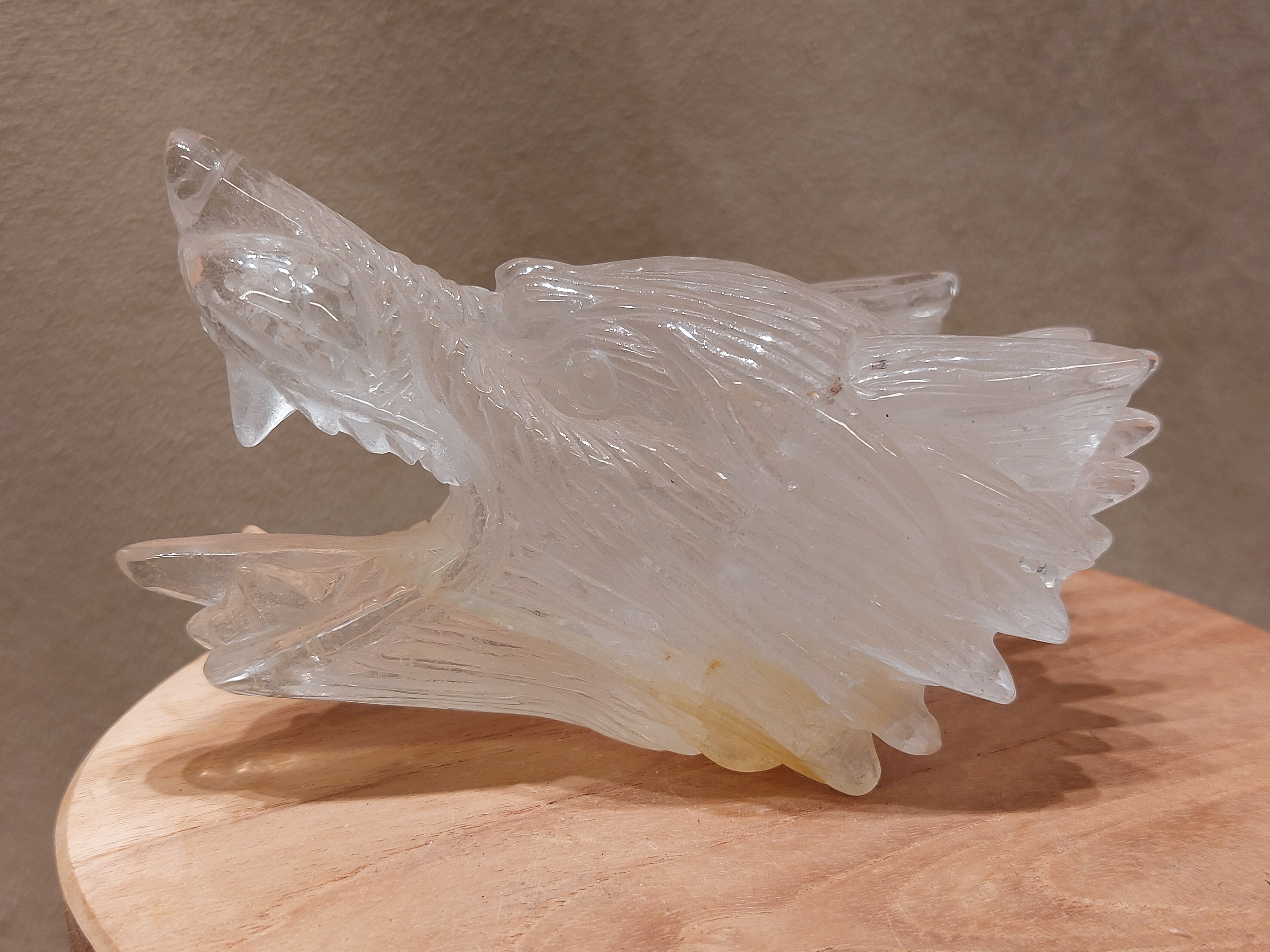 Bergkristal wolf