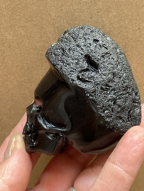 Cintamani human skull