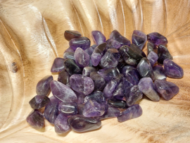 Amethist knuffelsteen 6 stuks