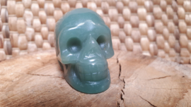 Groene aventurijn skull