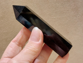 Zwarte obsidiaan punt