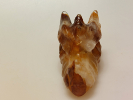 Golden healer of limoniet kwarts draakje