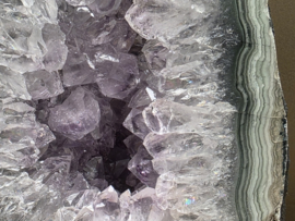 Amethist met agaat geode
