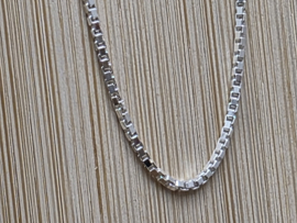 Zilveren ketting 42 cm