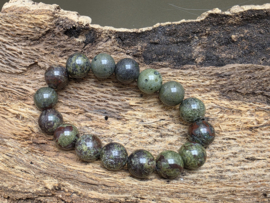 Drakenbloed jaspis armband 12 mm