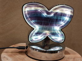 Fluoriet lamp vlindervorm