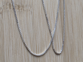 Zilveren ketting 50 cm