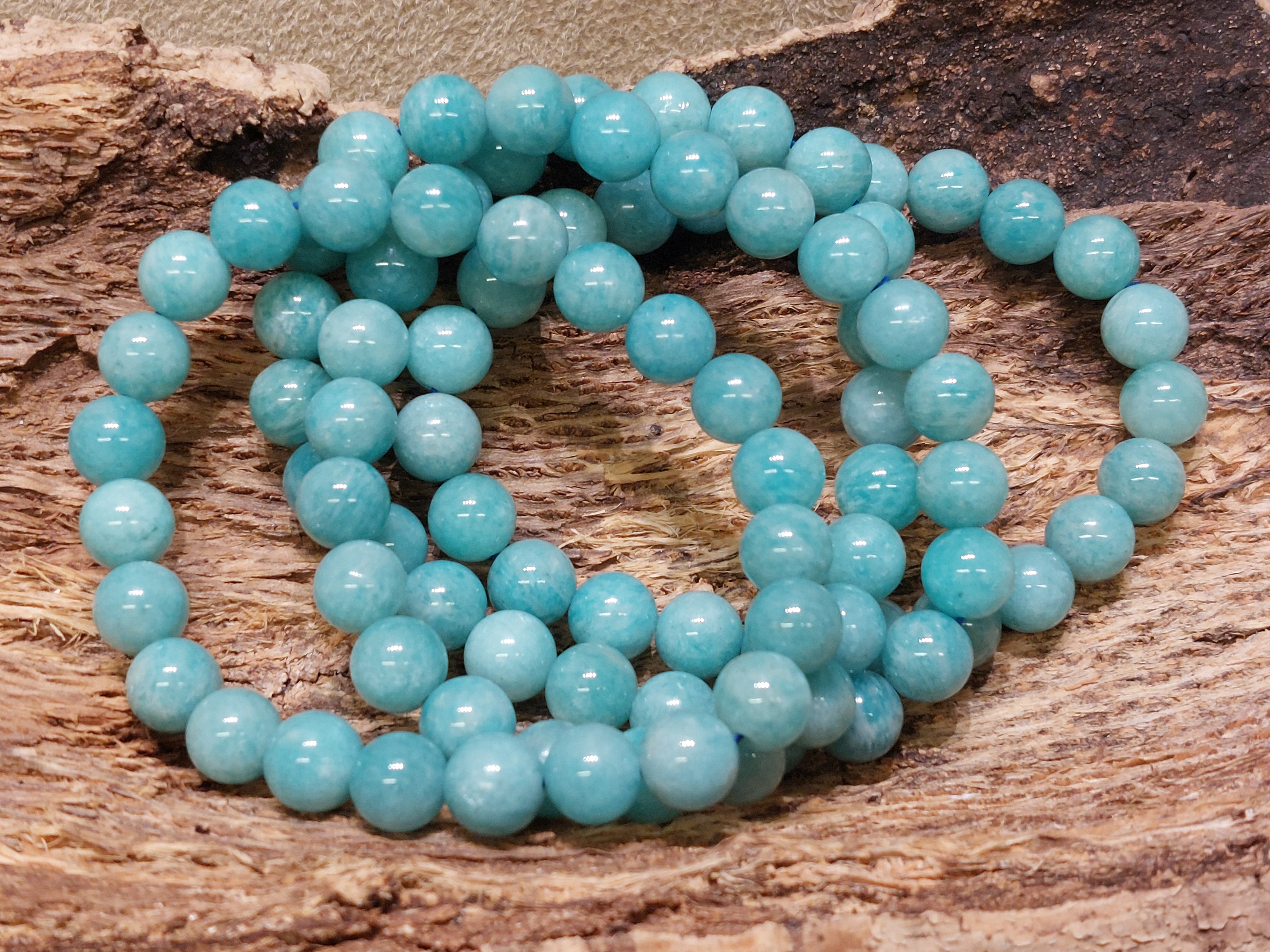 Amazoniet armband 8 mm