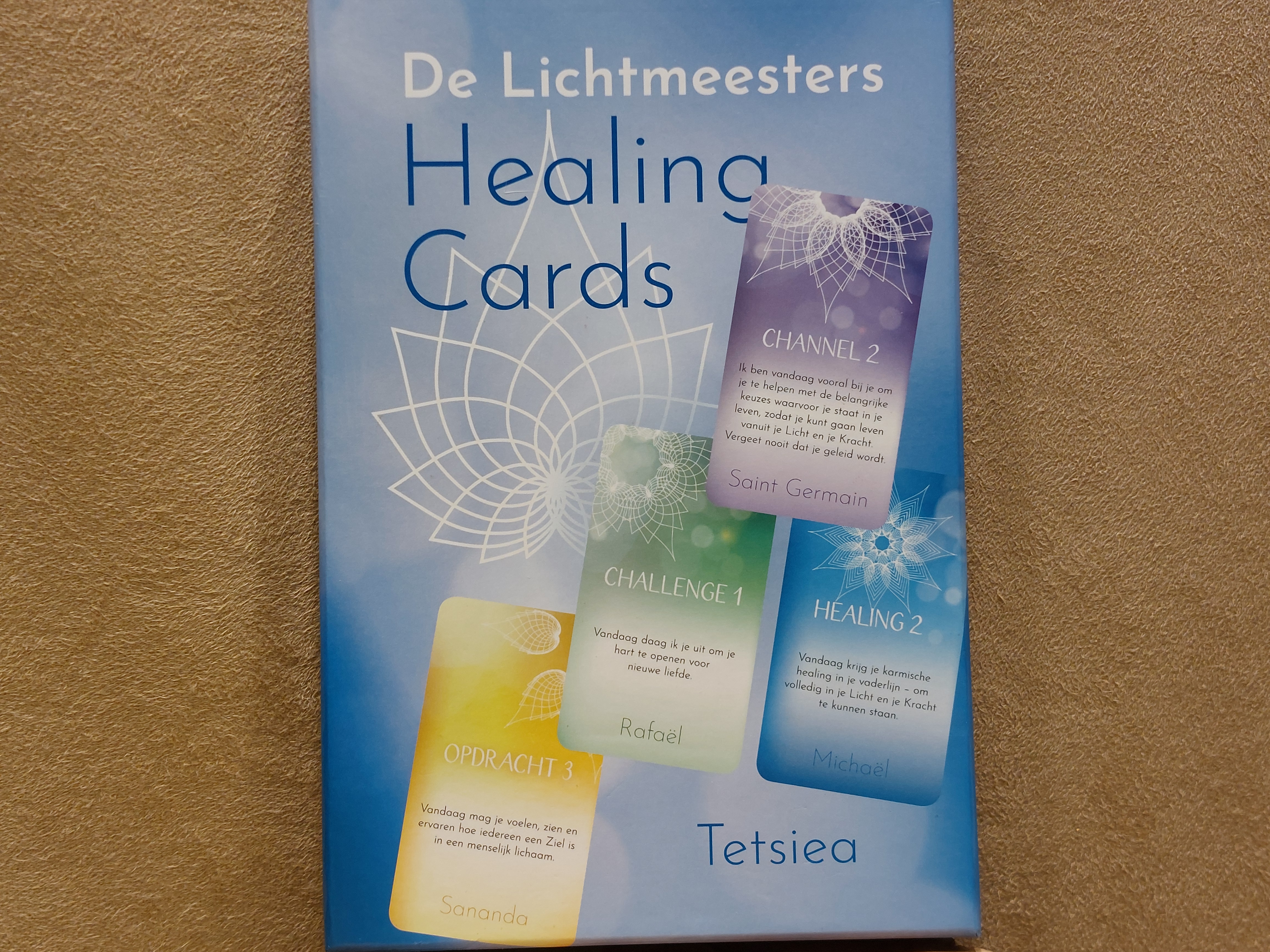 De lichtmeesters Healing cards, kaarten