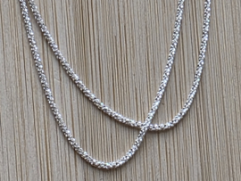 Zilveren ketting 60 cm