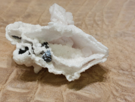 Mangano calciet met galeniet, Peru