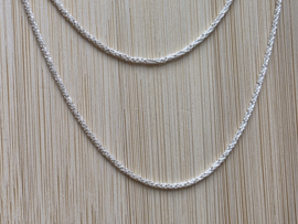 Zilveren ketting 100 cm