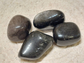 Zilver obsidiaan knuffelsteen