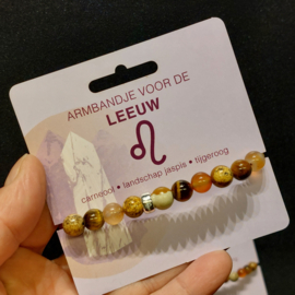 Leeuw armband combinatie