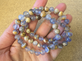 Avaloniet met matrix armband 8mm