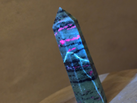 Robijn in zoisiet punt