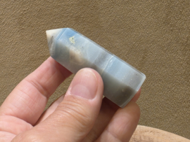 Blue carribean calciet punt