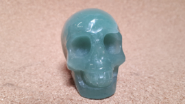 Aventurijn human skull