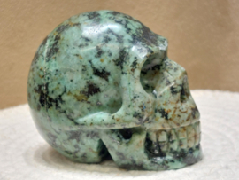 Turkoois human skull