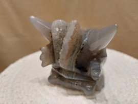 Agaat geode draak