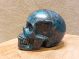 Apatiet human skull