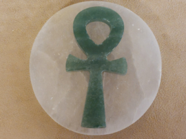 Groene aventurijn ankh