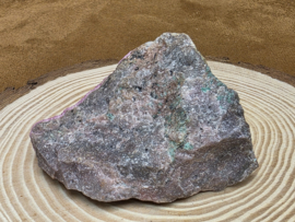 Kobalt calciet cluster uit Congo