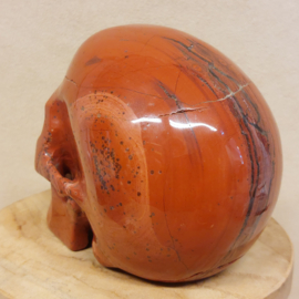 Rode jaspis human skull