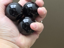 Zwarte obsidiaan bol