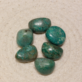 Chrysocolla knuffelsteen