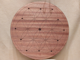 Grid plaat Seeds of life 29 cm