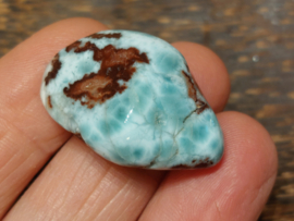 Larimar knuffelsteen
