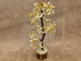 Gele aventurijn edelsteenboom
